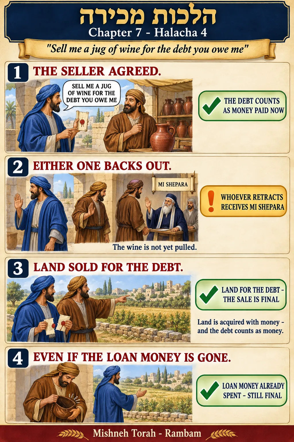 Infographic for halacha 7:4