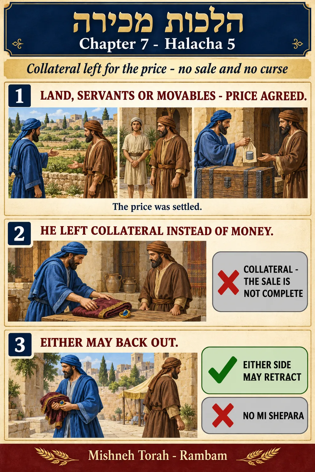 Infographic for halacha 7:5
