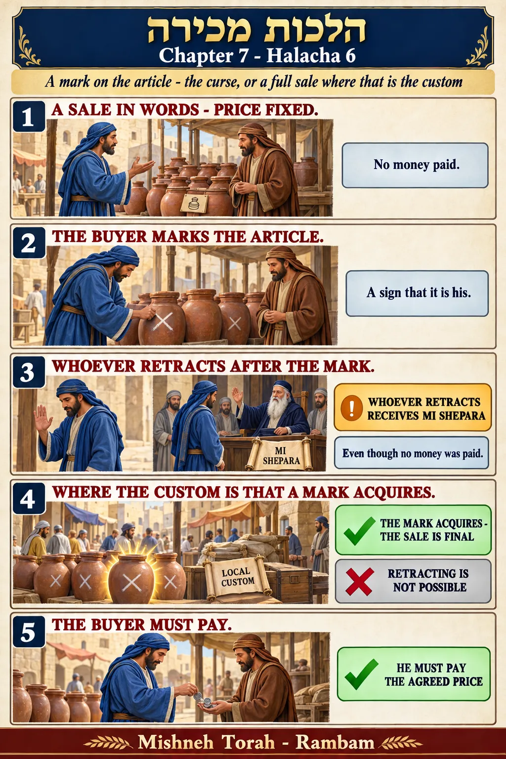 Infographic for halacha 7:6