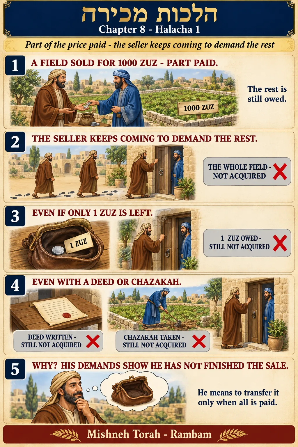 Infographic for halacha 8:1