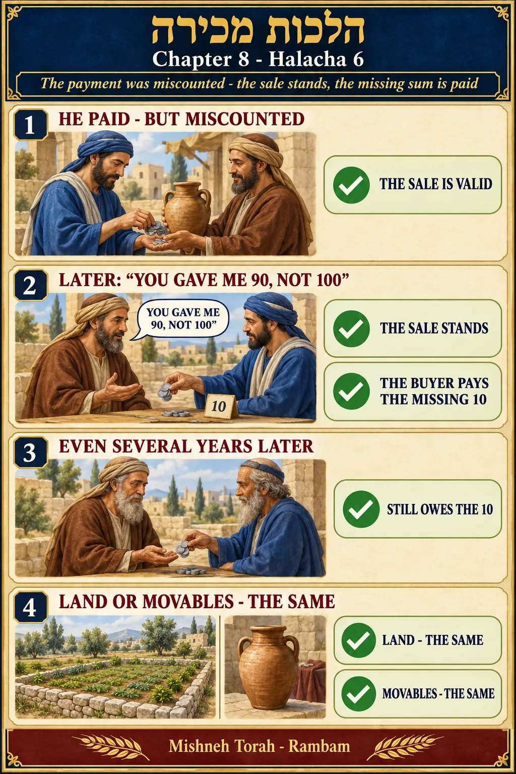 Infographic for halacha 8:6