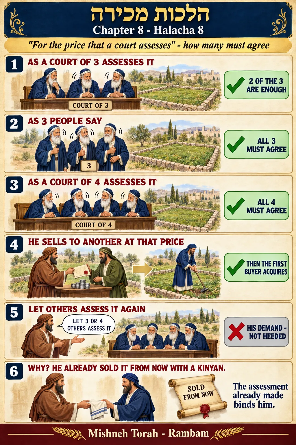 Infographic for halacha 8:8