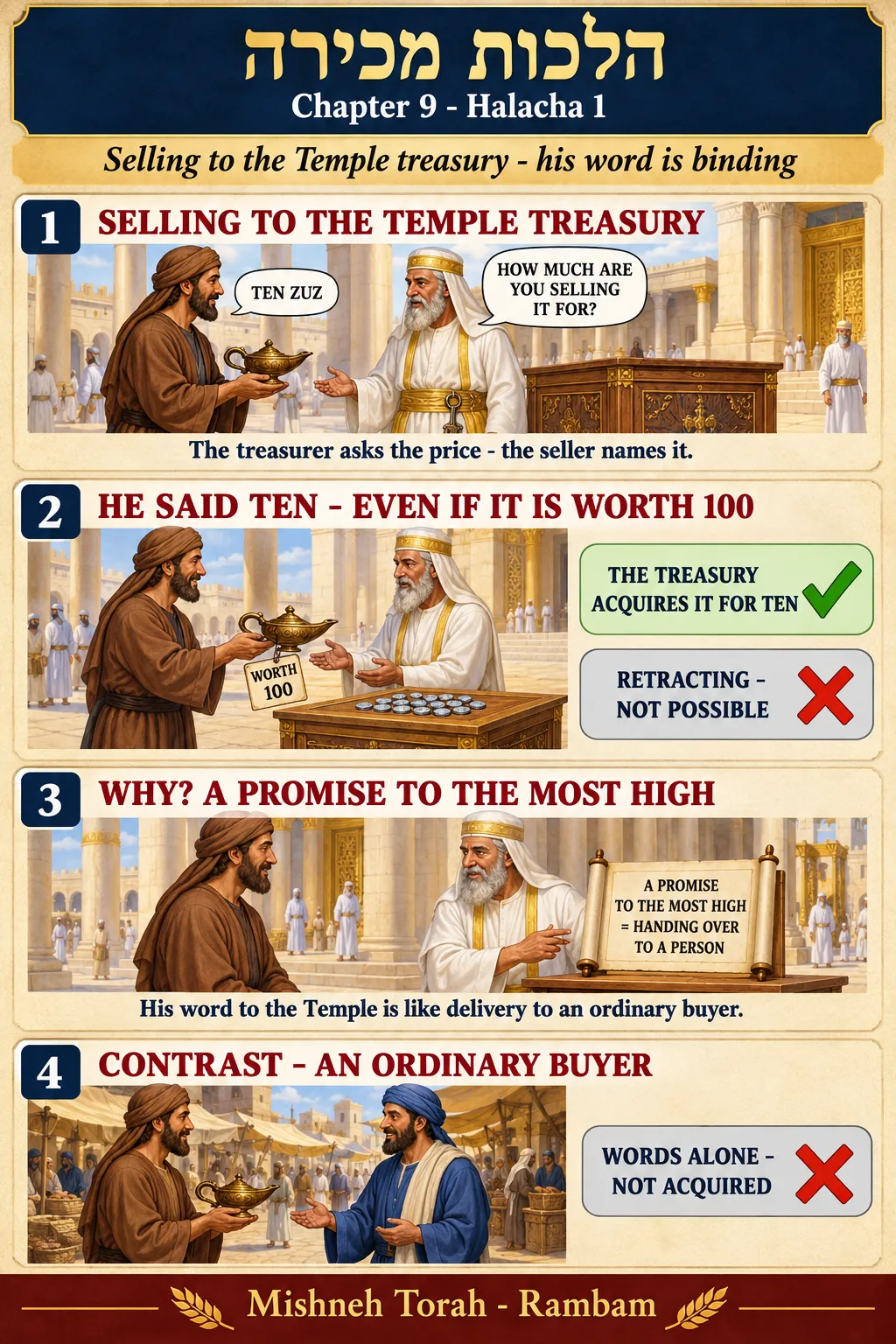 Infographic for halacha 9:1