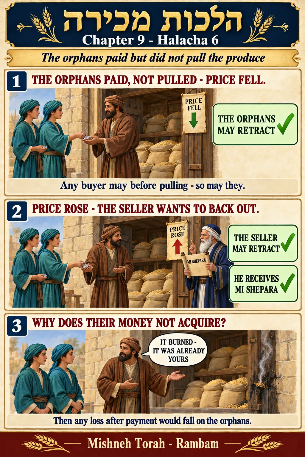 Infographic for halacha 9:6