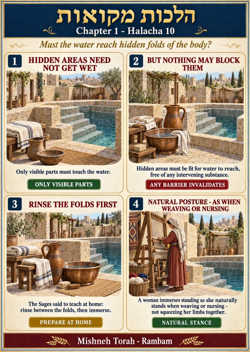 Infographic for halacha 1:10