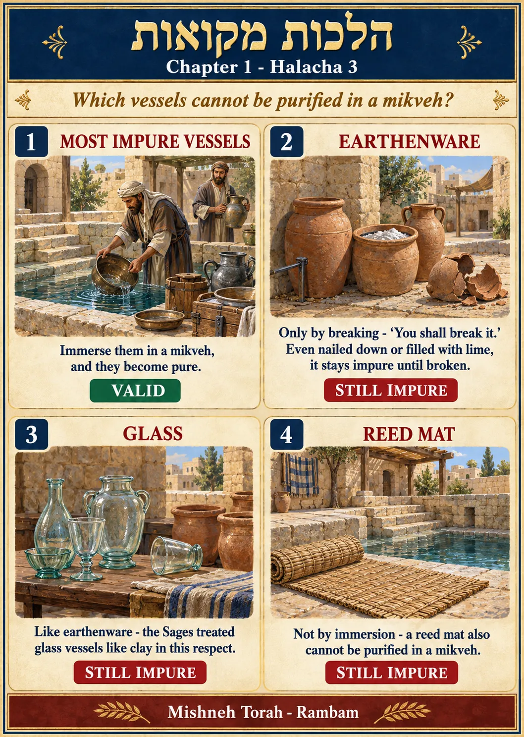 Infographic for halacha 1:3