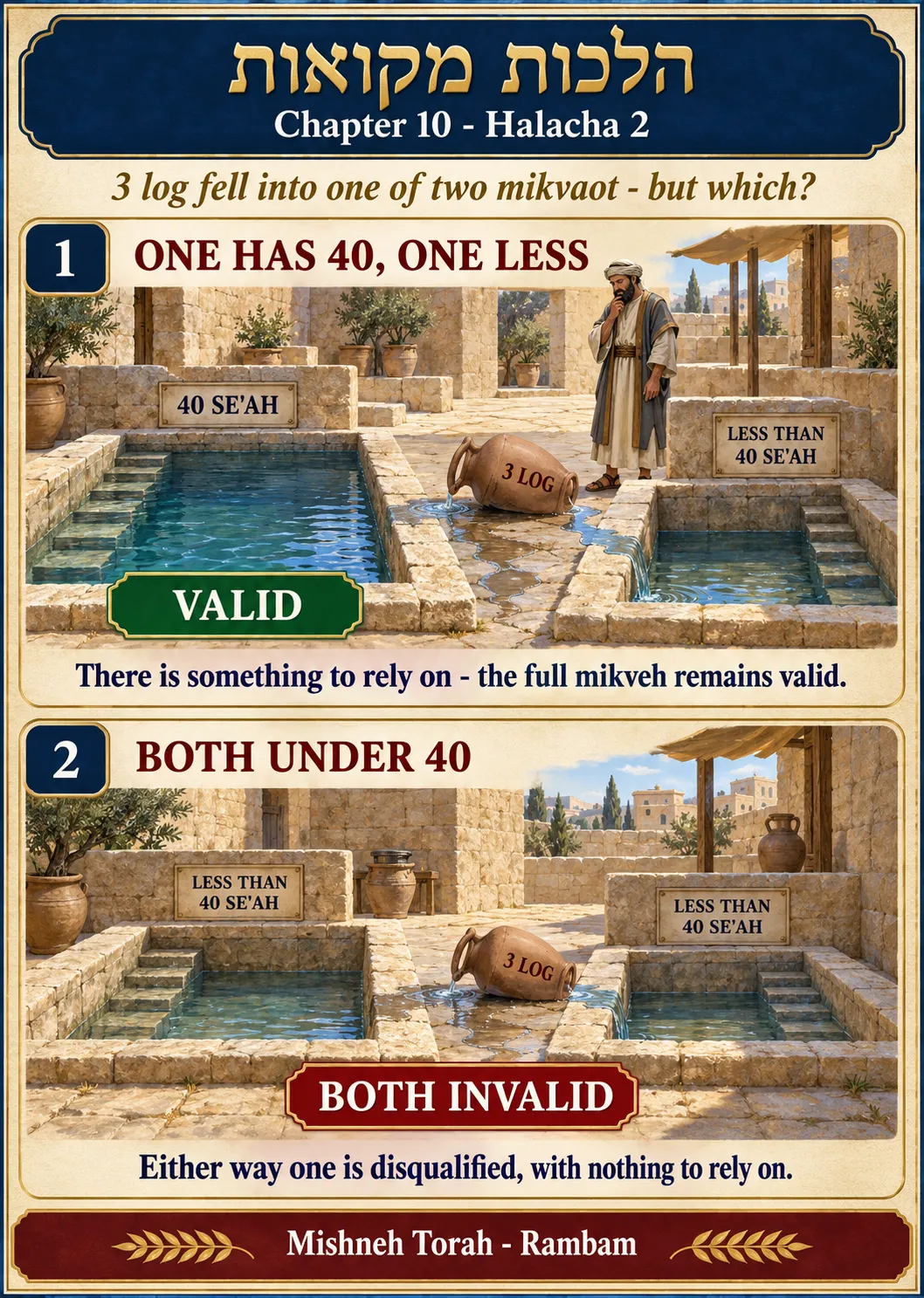 Infographic for halacha 10:2