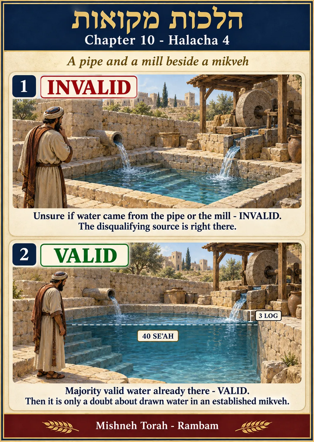 Infographic for halacha 10:4