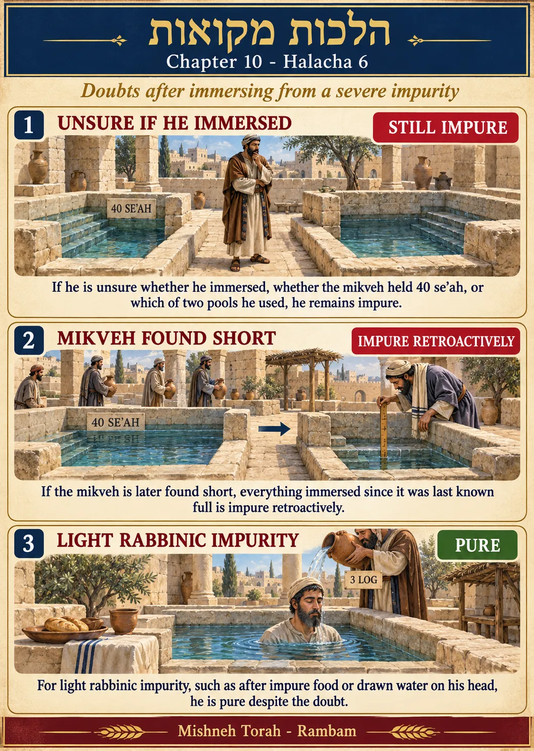 Infographic for halacha 10:6