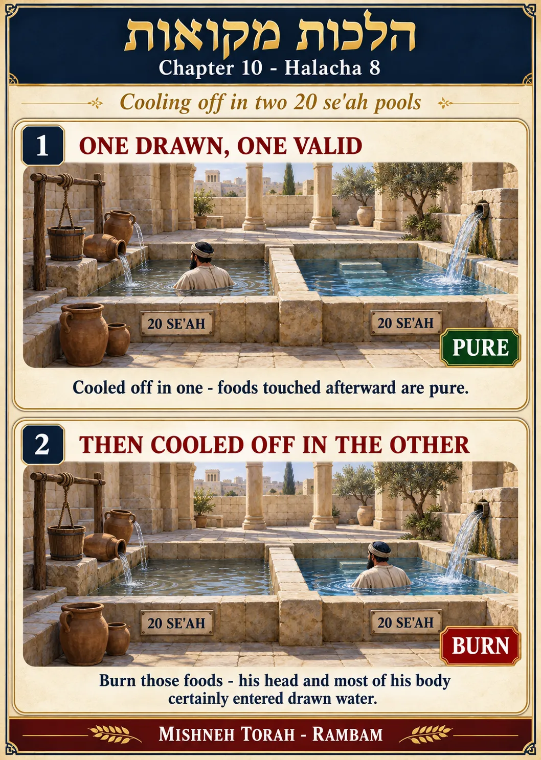Infographic for halacha 10:8