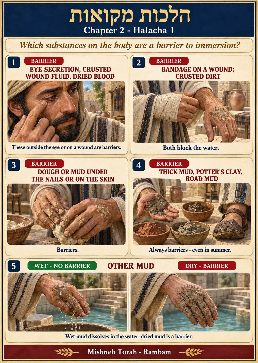 Infographic for halacha 2:1