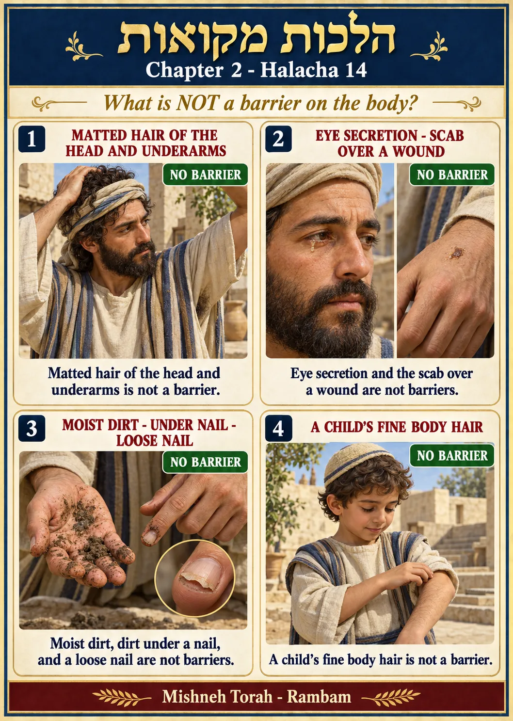 Infographic for halacha 2:14