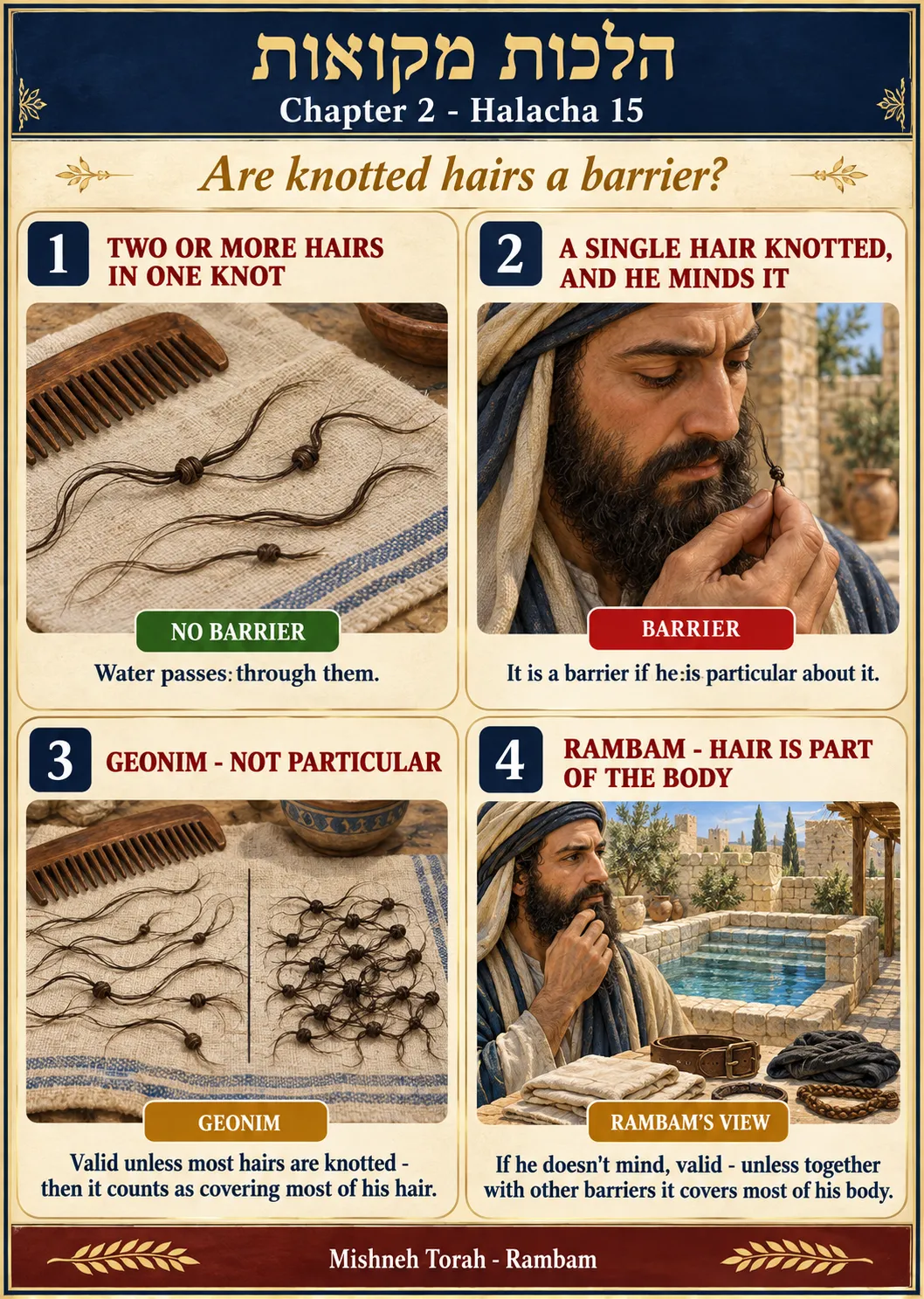 Infographic for halacha 2:15