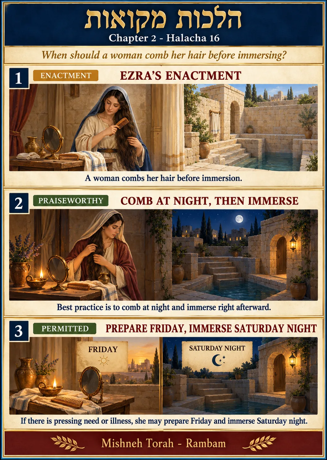Infographic for halacha 2:16