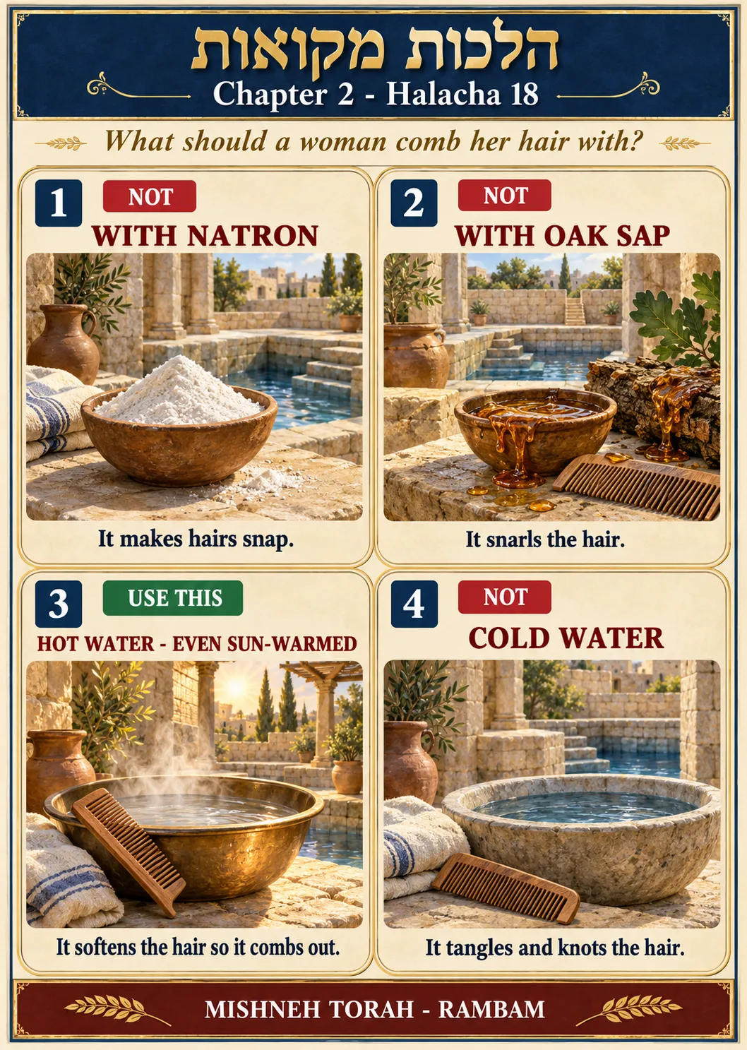 Infographic for halacha 2:18