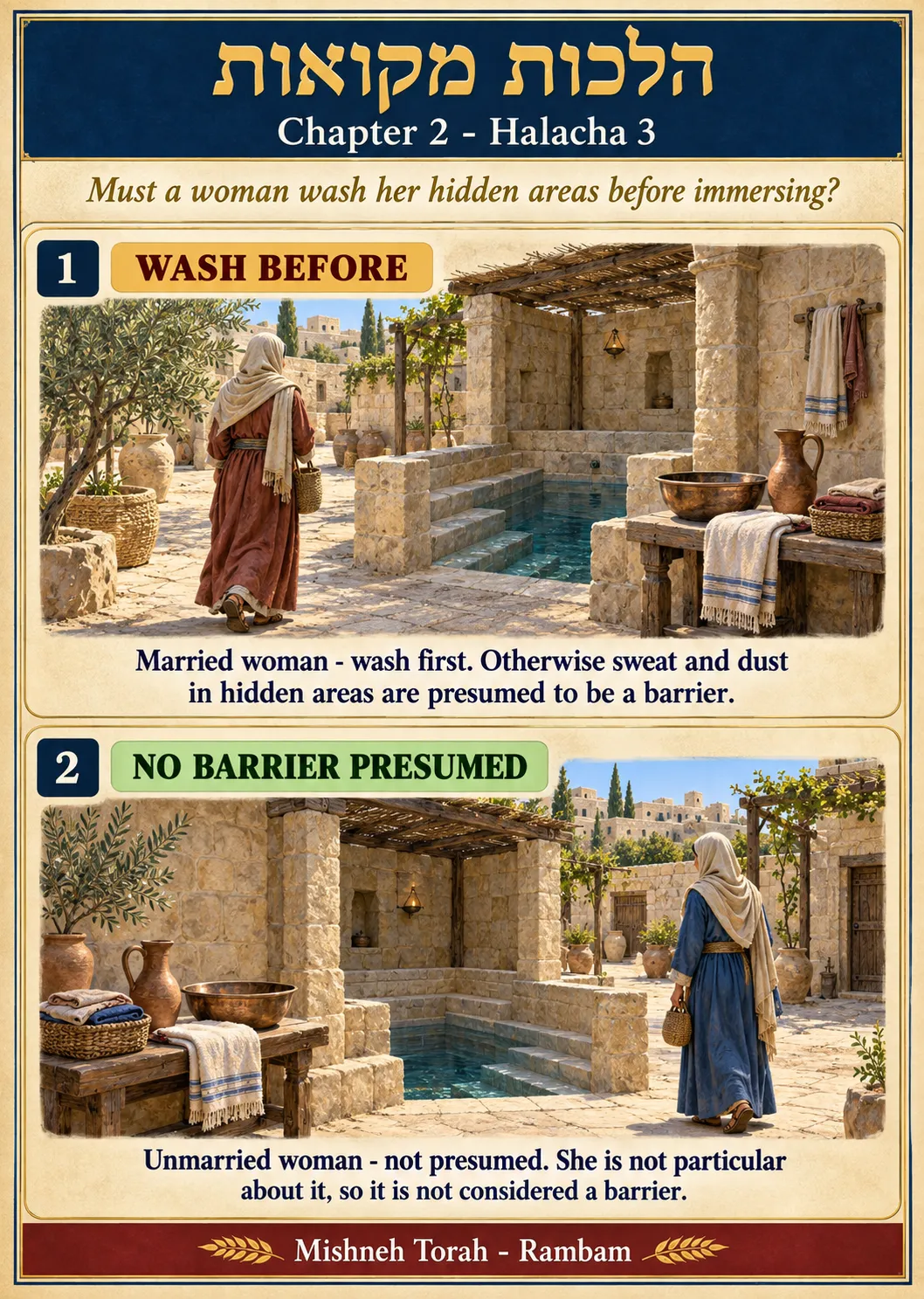 Infographic for halacha 2:3