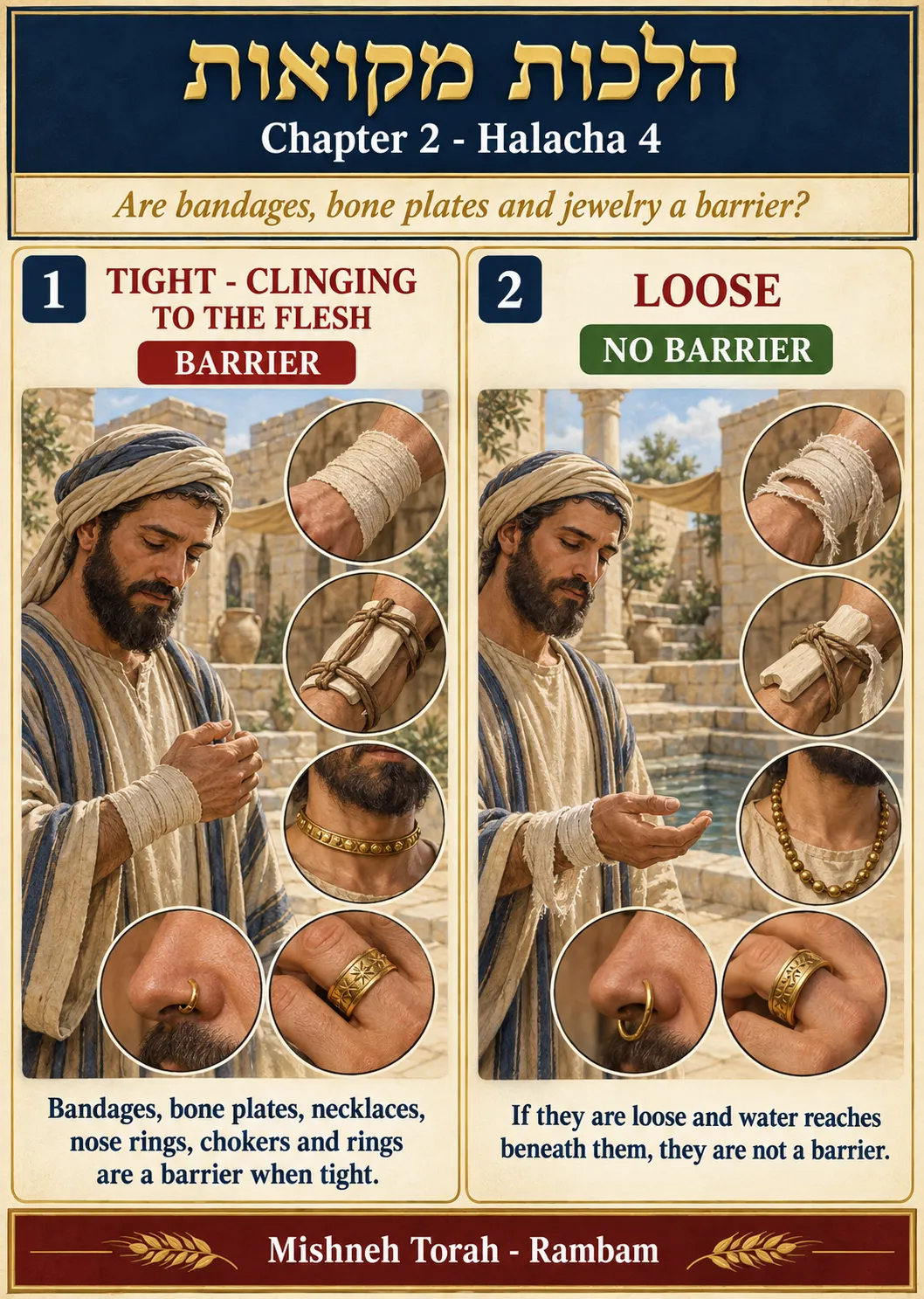 Infographic for halacha 2:4