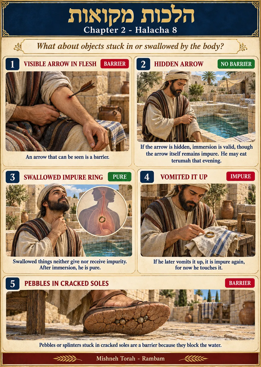 Infographic for halacha 2:8