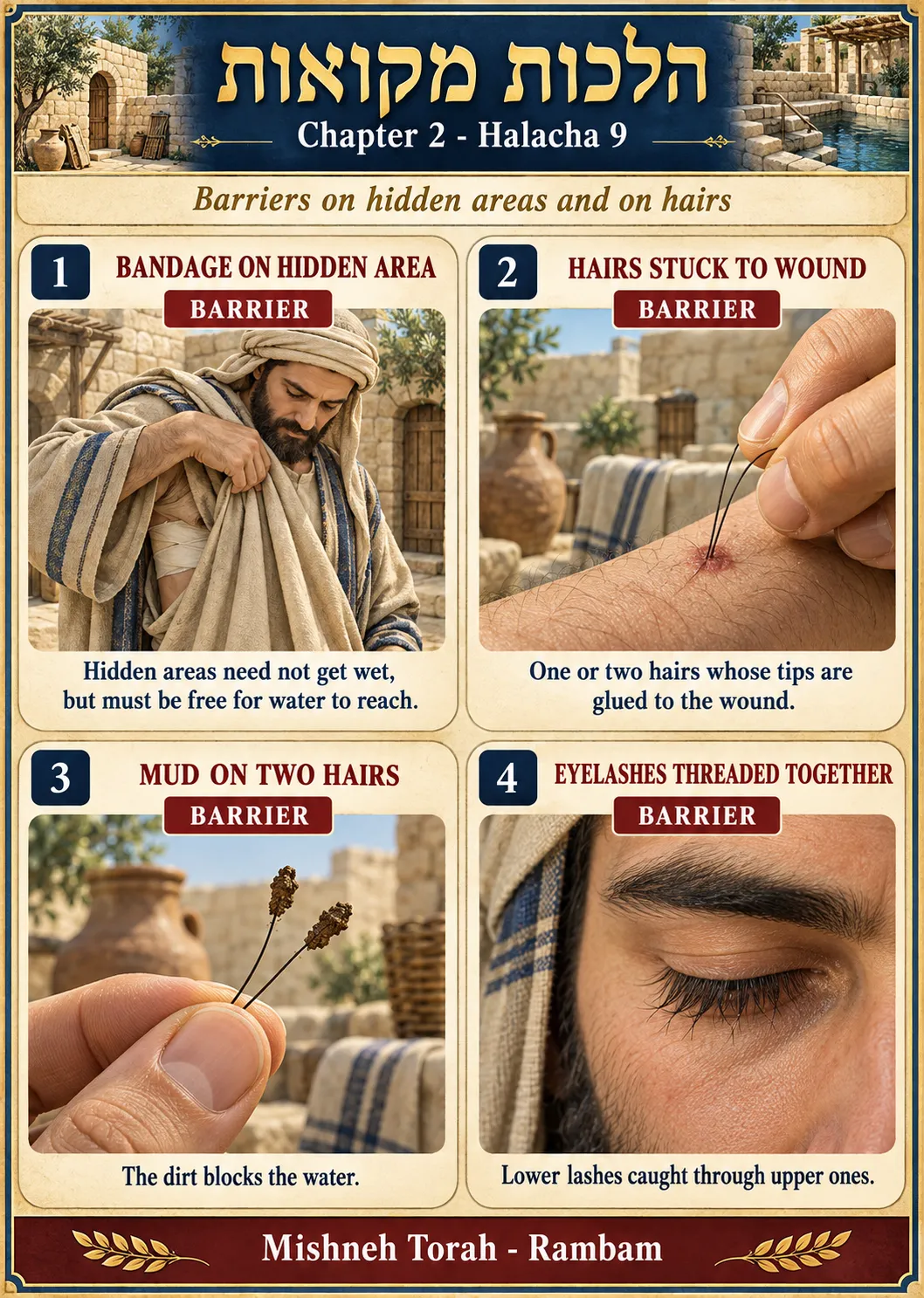 Infographic for halacha 2:9