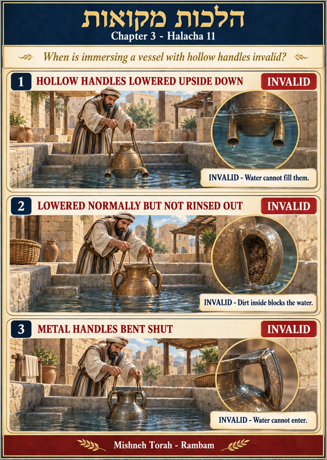 Infographic for halacha 3:11