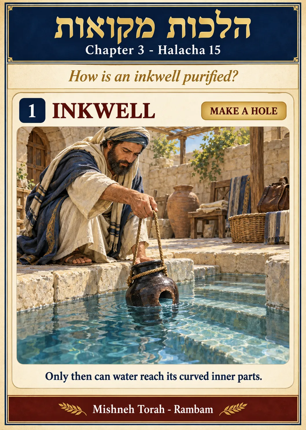 Infographic for halacha 3:15