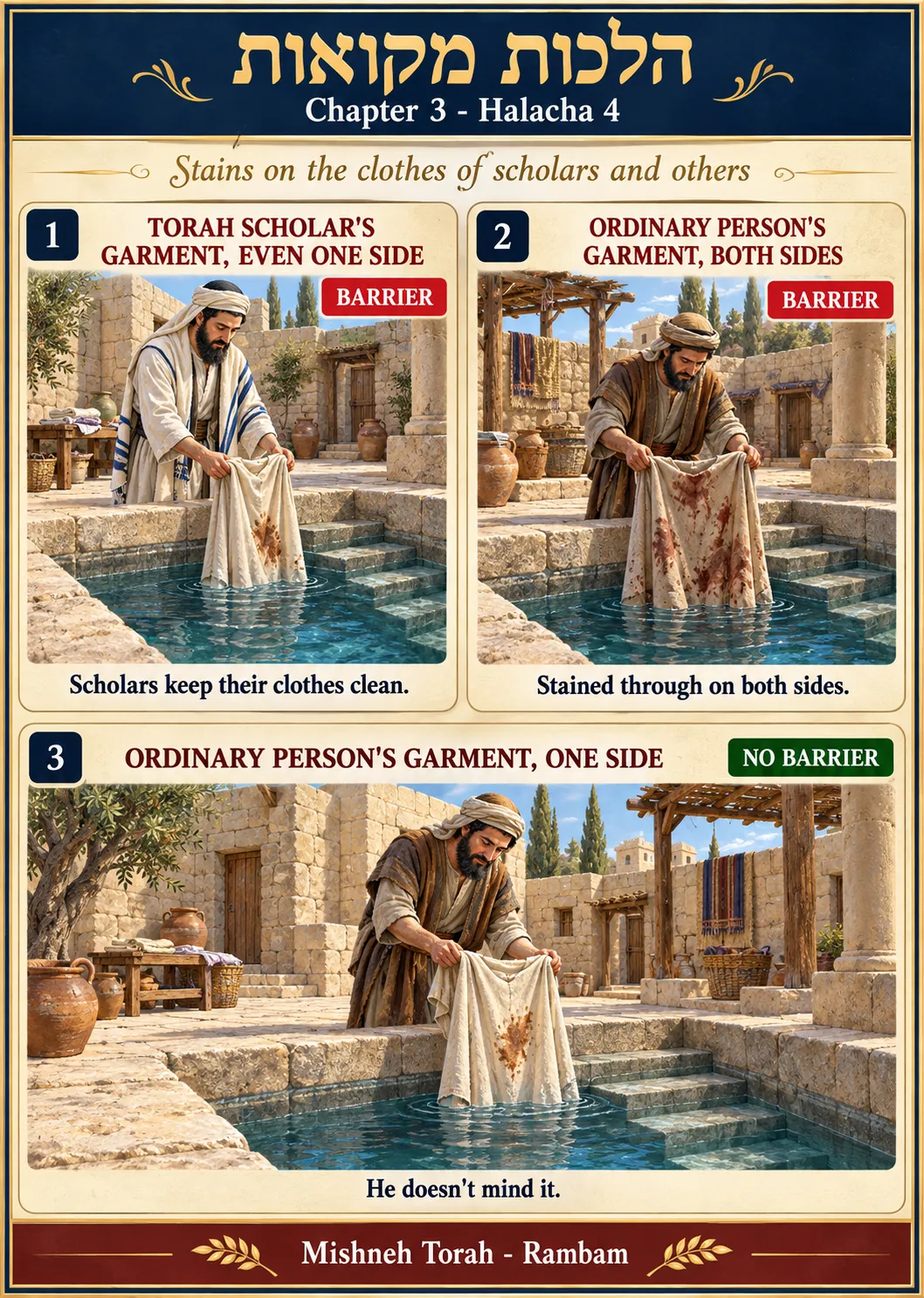 Infographic for halacha 3:4