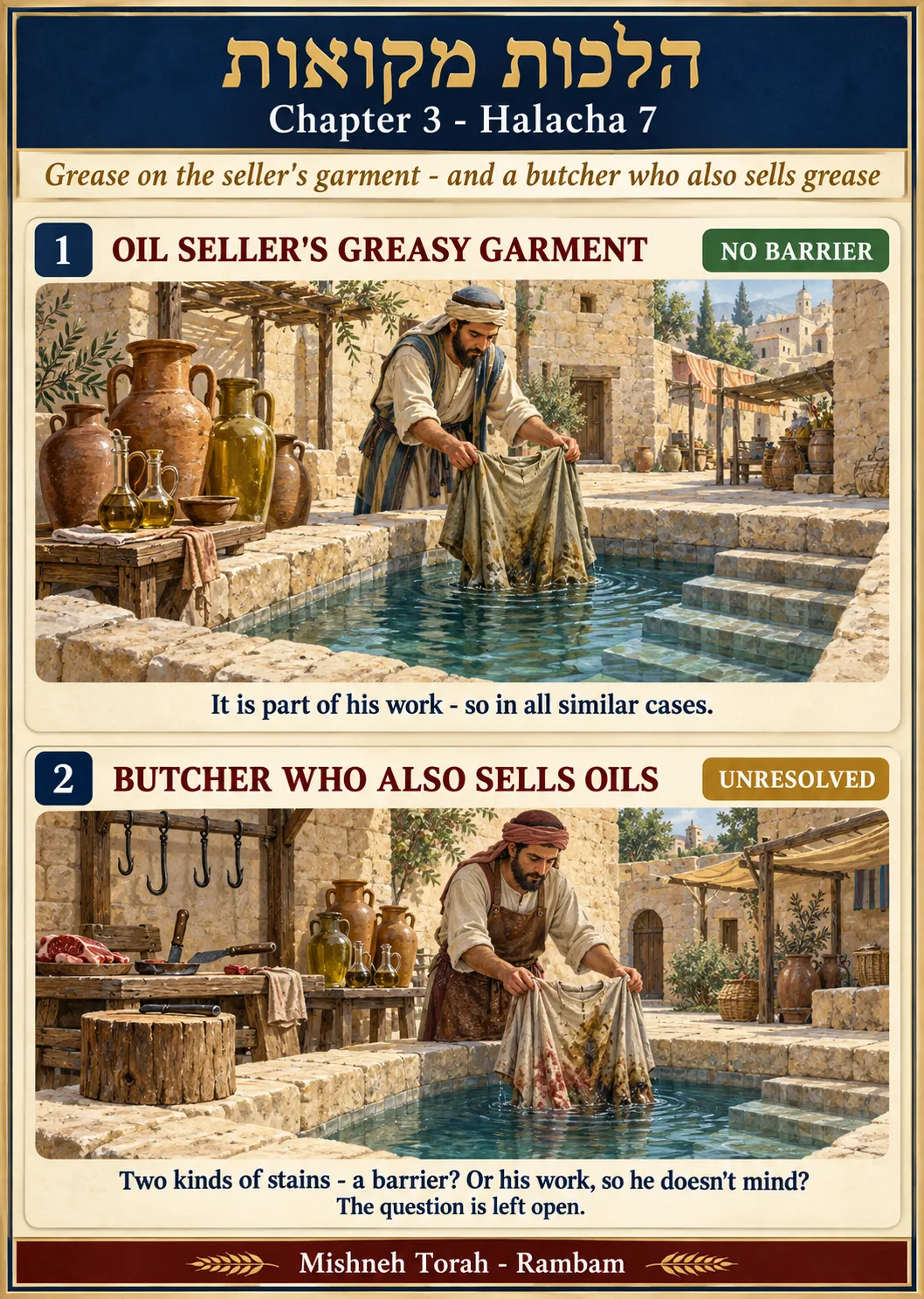 Infographic for halacha 3:7
