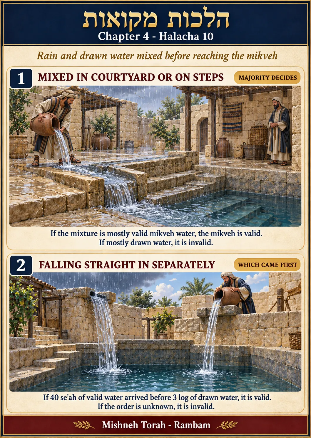 Infographic for halacha 4:10