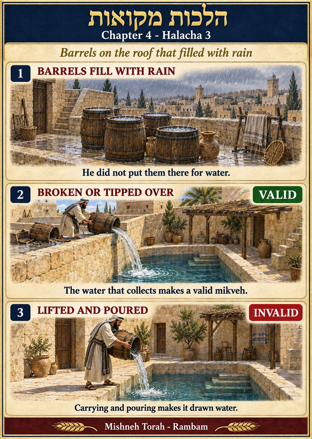 Infographic for halacha 4:3