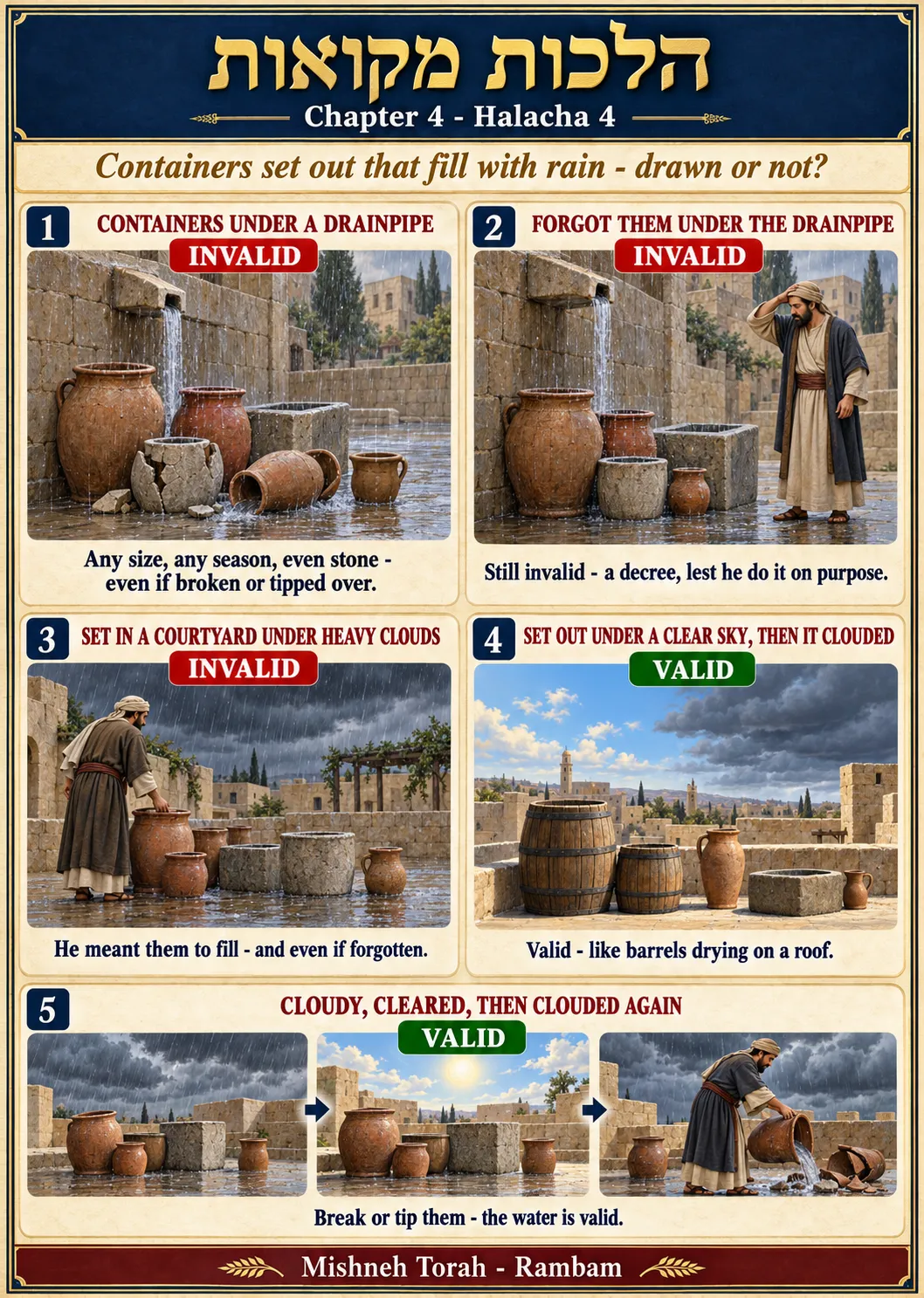 Infographic for halacha 4:4