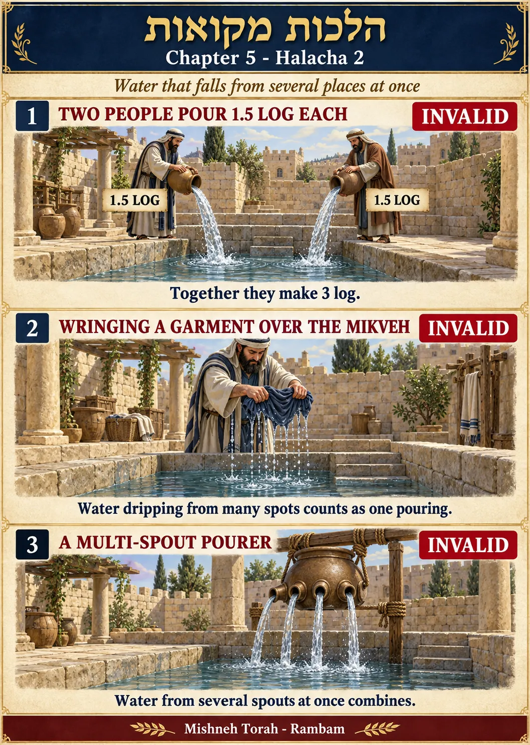 Infographic for halacha 5:2