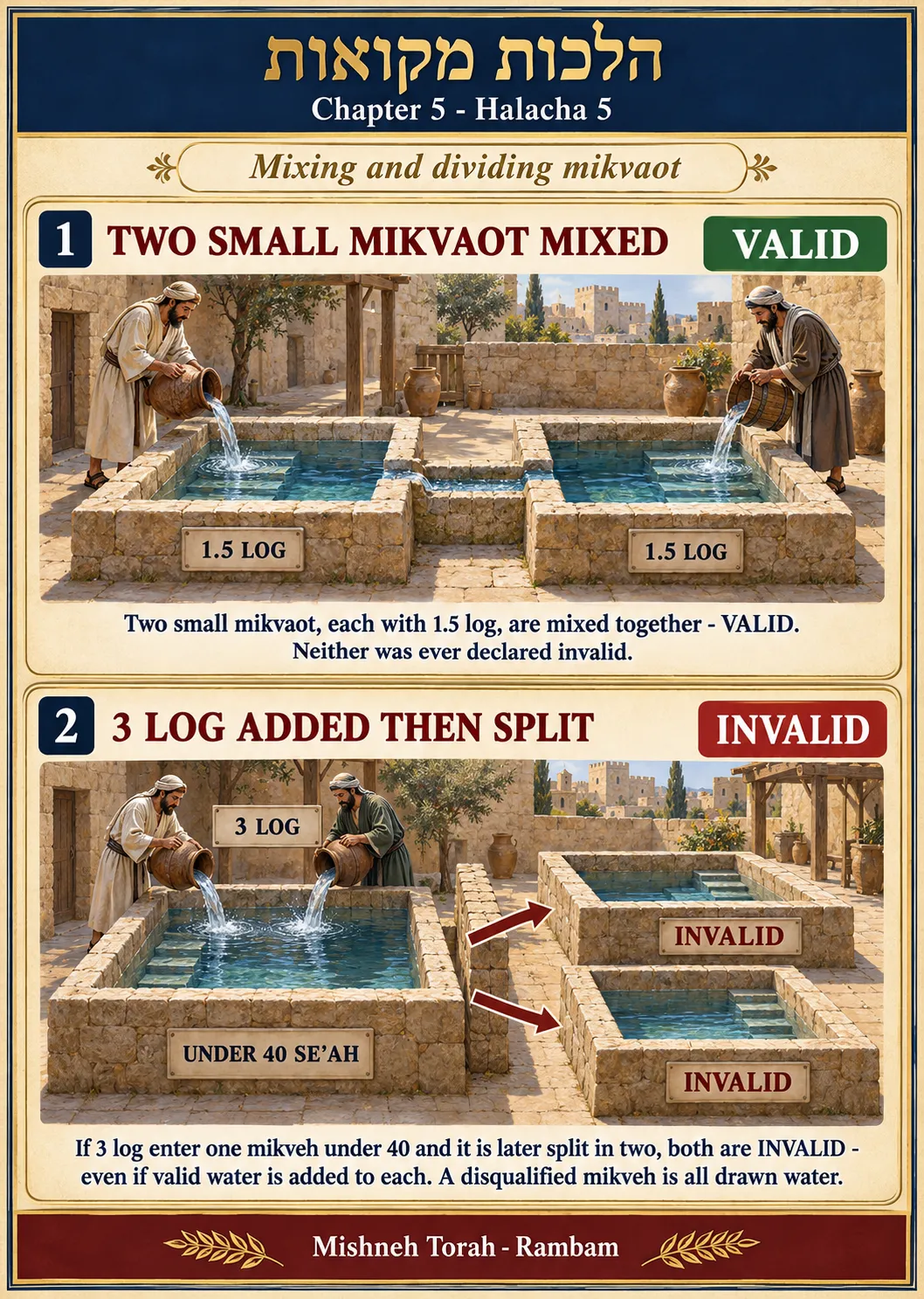Infographic for halacha 5:5
