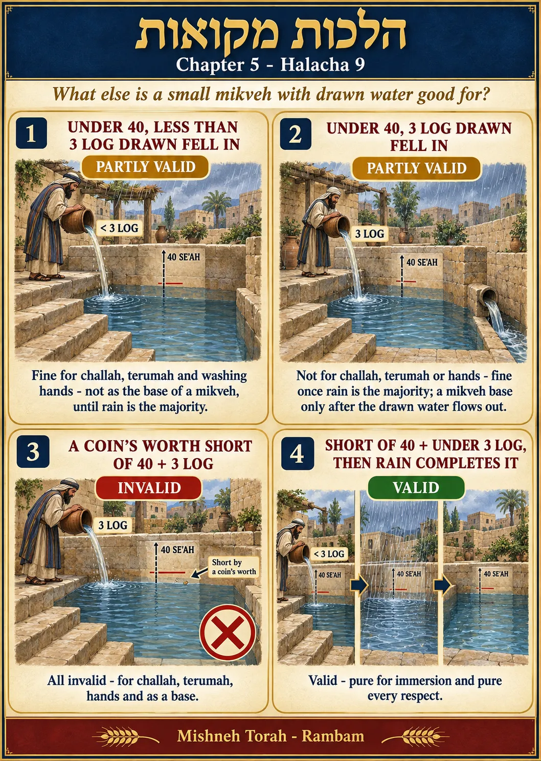 Infographic for halacha 5:9