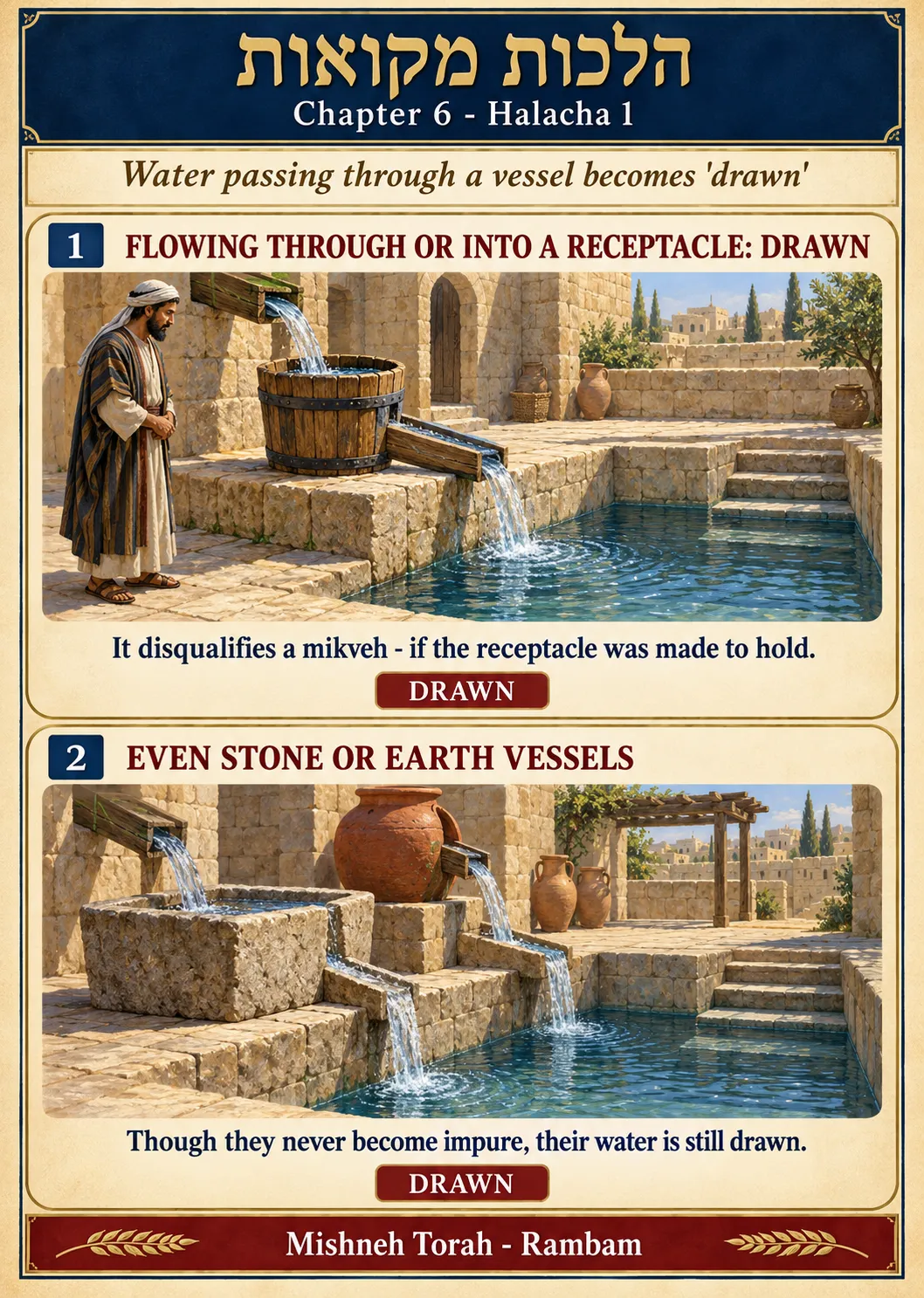Infographic for halacha 6:1