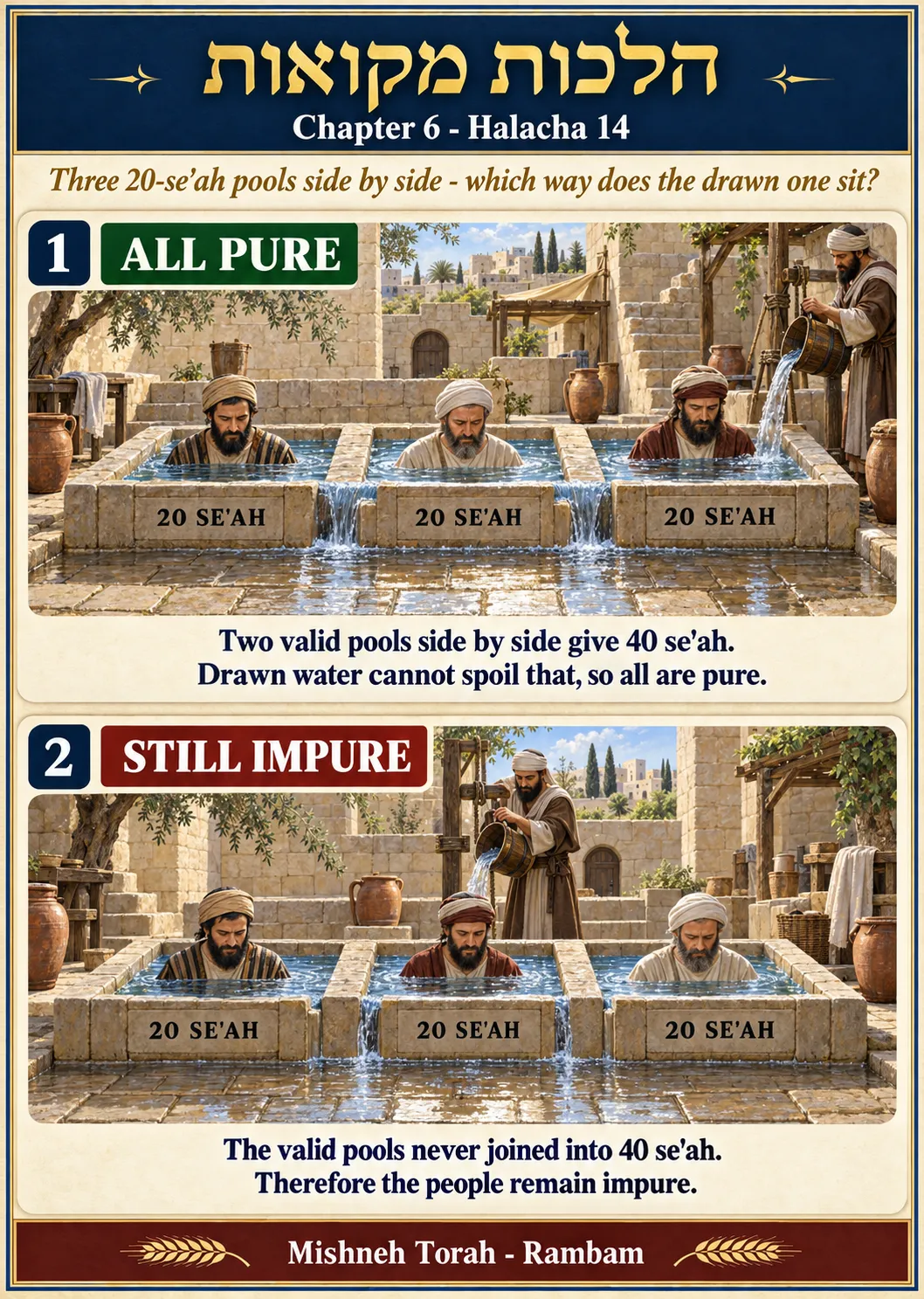 Infographic for halacha 6:14