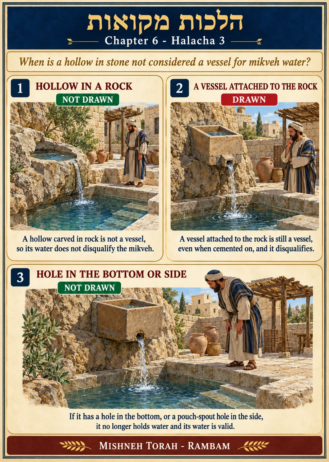 Infographic for halacha 6:3