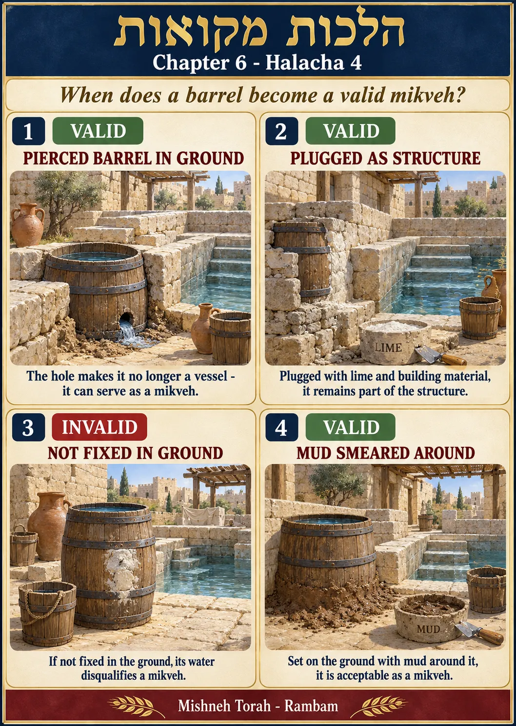 Infographic for halacha 6:4
