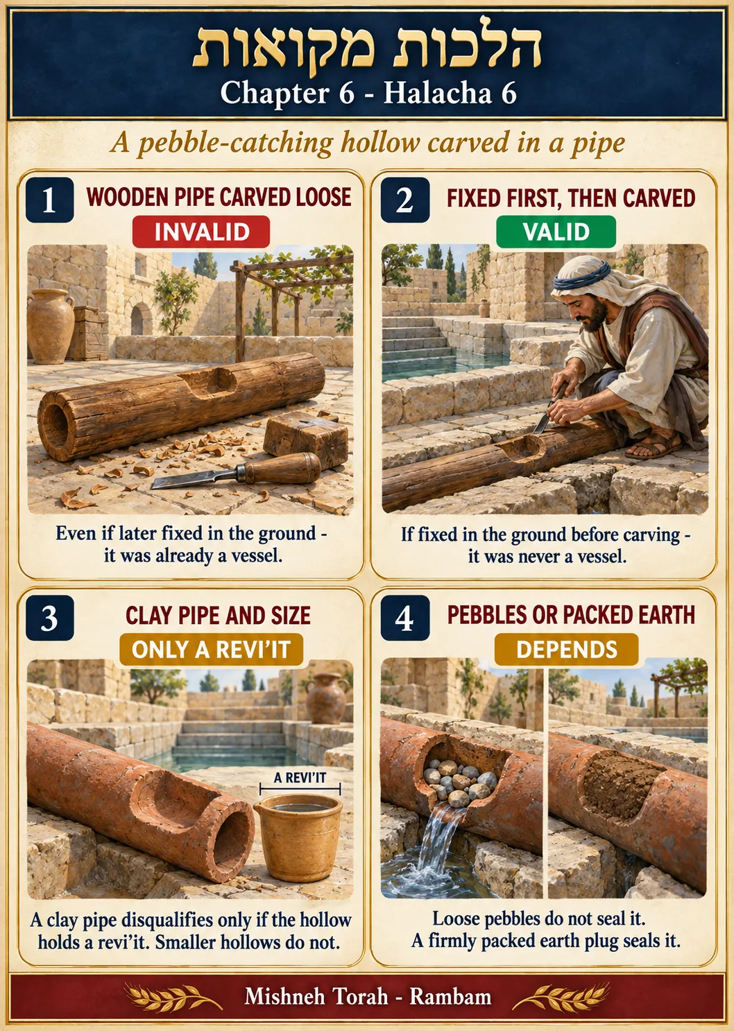 Infographic for halacha 6:6