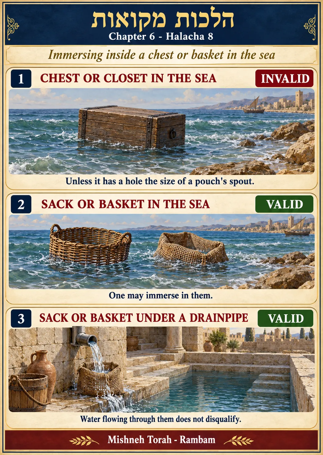 Infographic for halacha 6:8