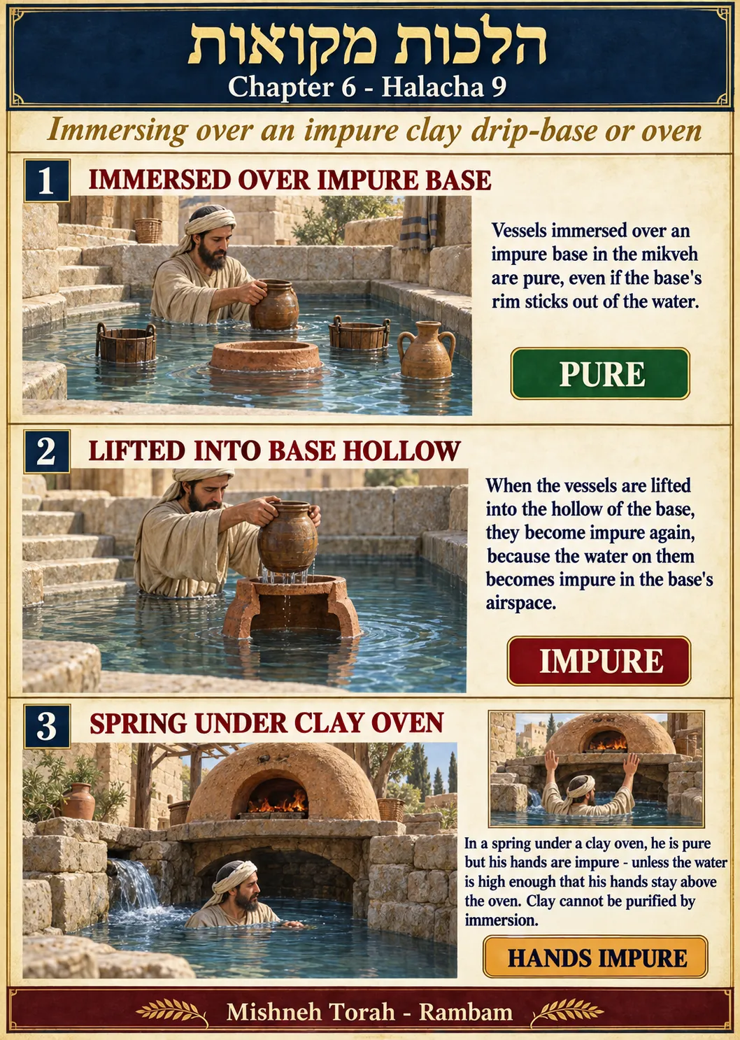 Infographic for halacha 6:9