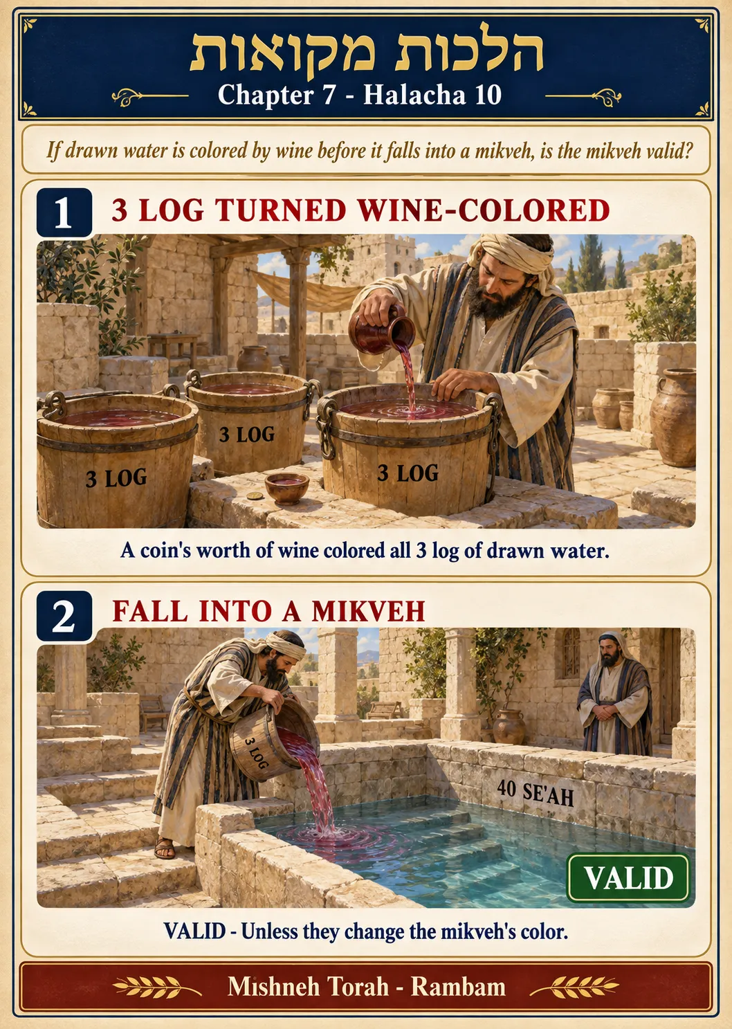 Infographic for halacha 7:10