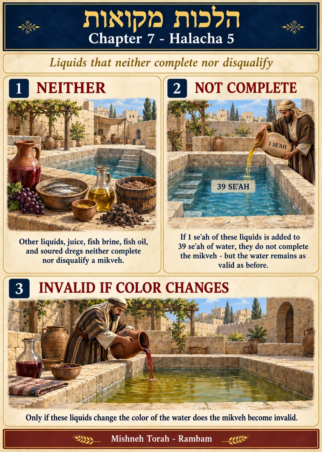 Infographic for halacha 7:5