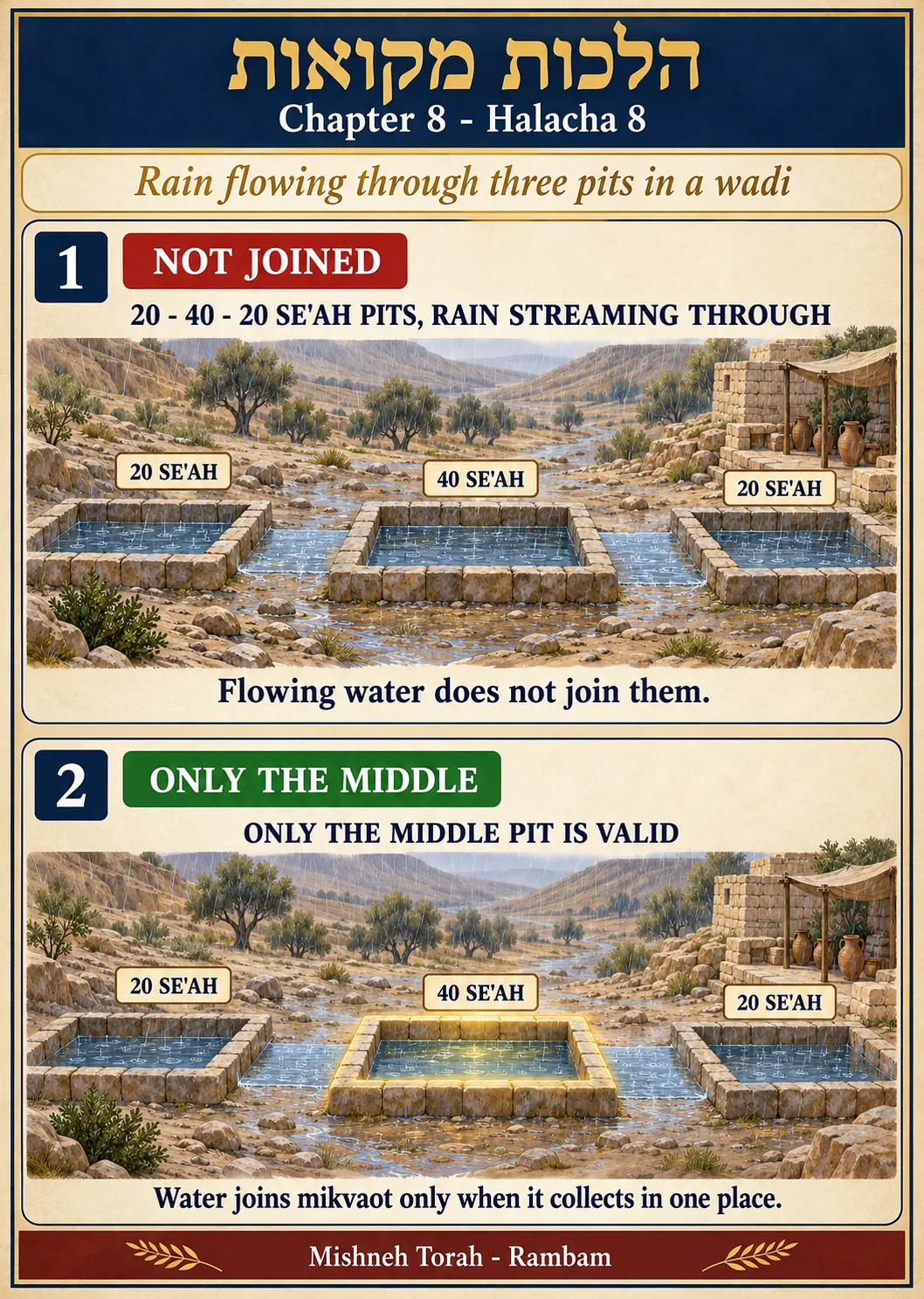 Infographic for halacha 8:8