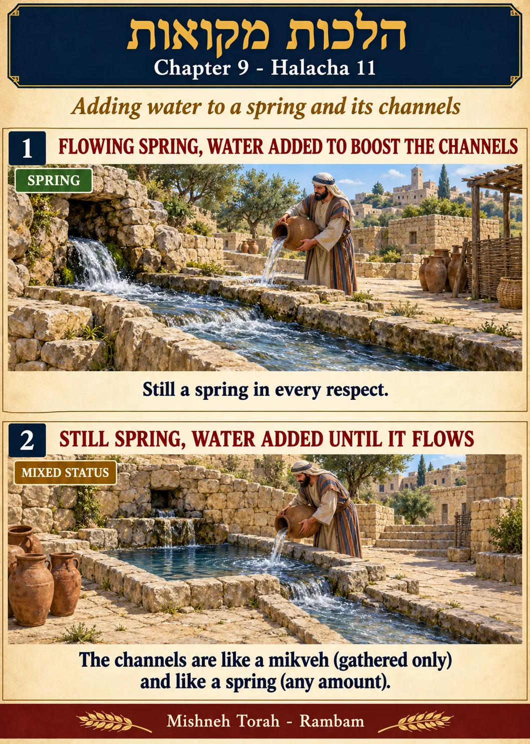 Infographic for halacha 9:11