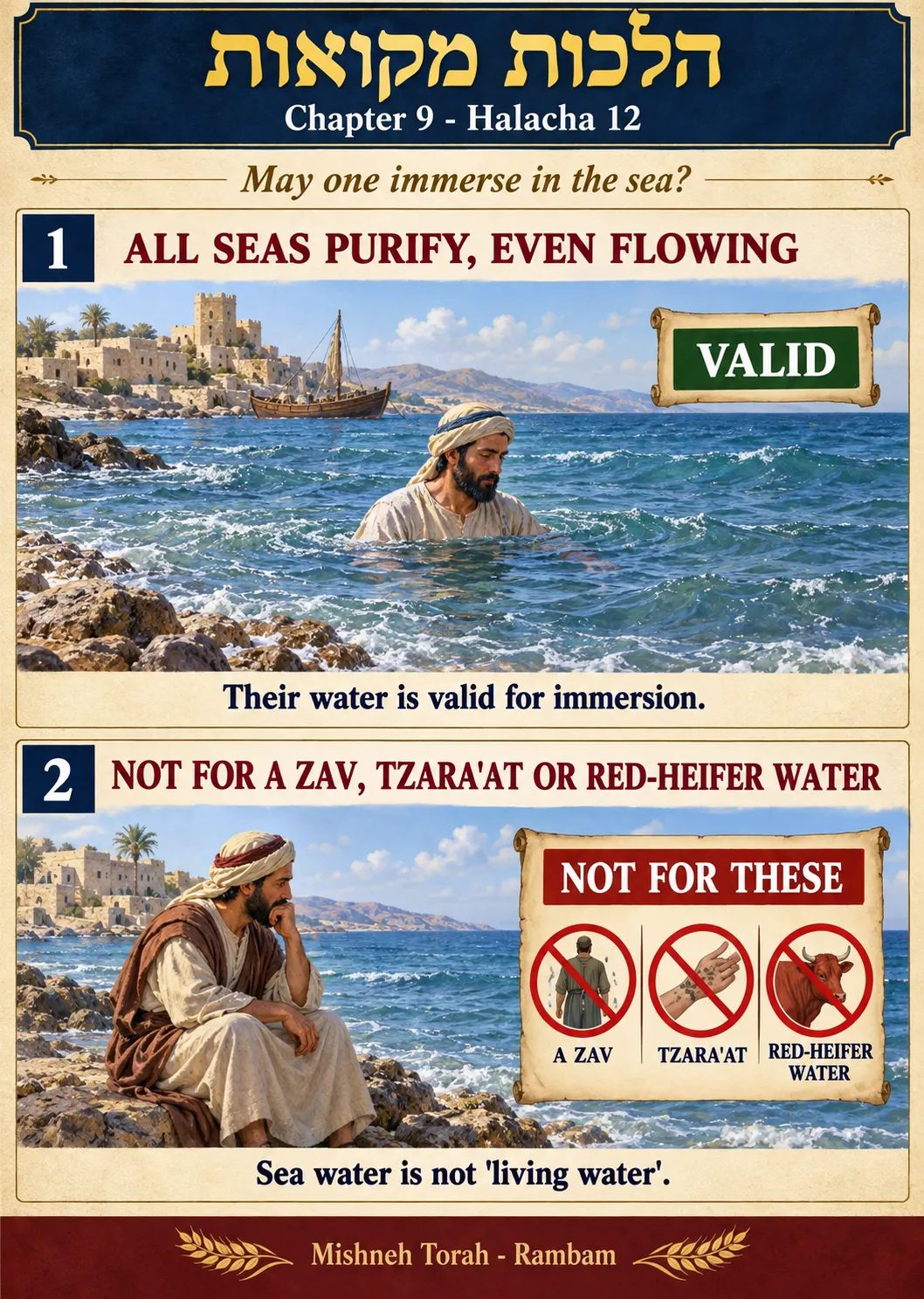 Infographic for halacha 9:12