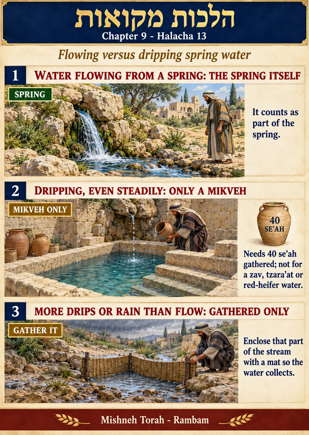 Infographic for halacha 9:13