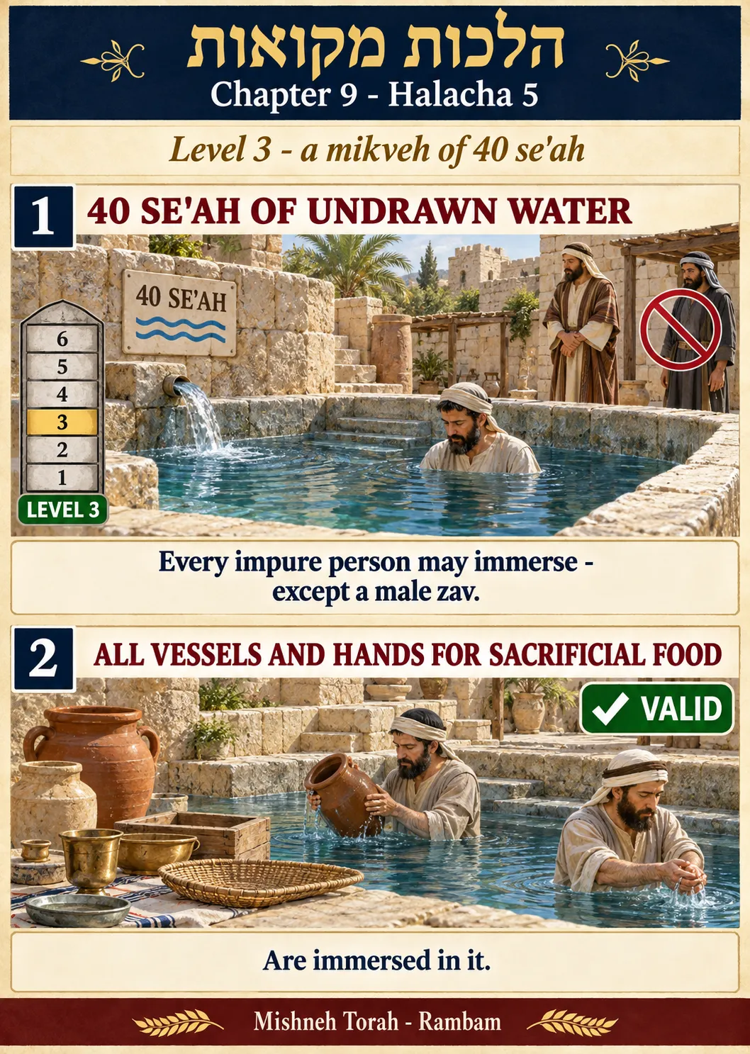 Infographic for halacha 9:5