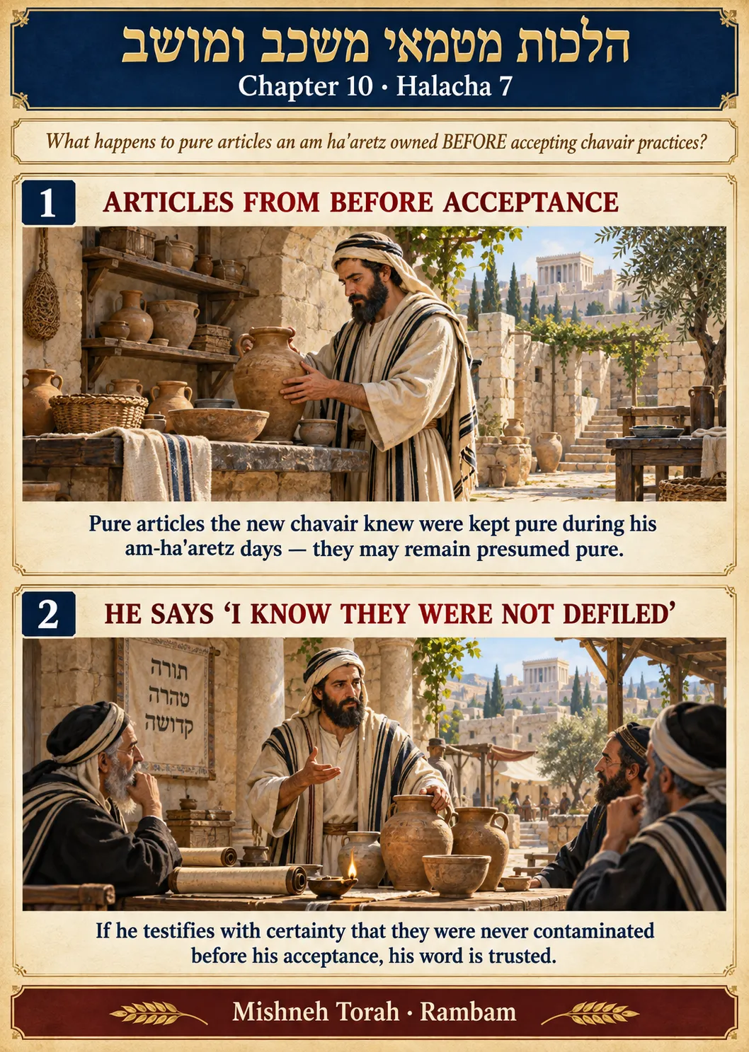 Infographic for halacha 10:7