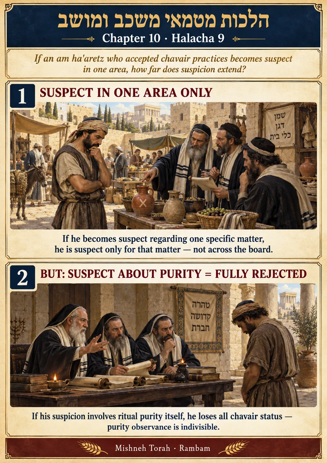 Infographic for halacha 10:9