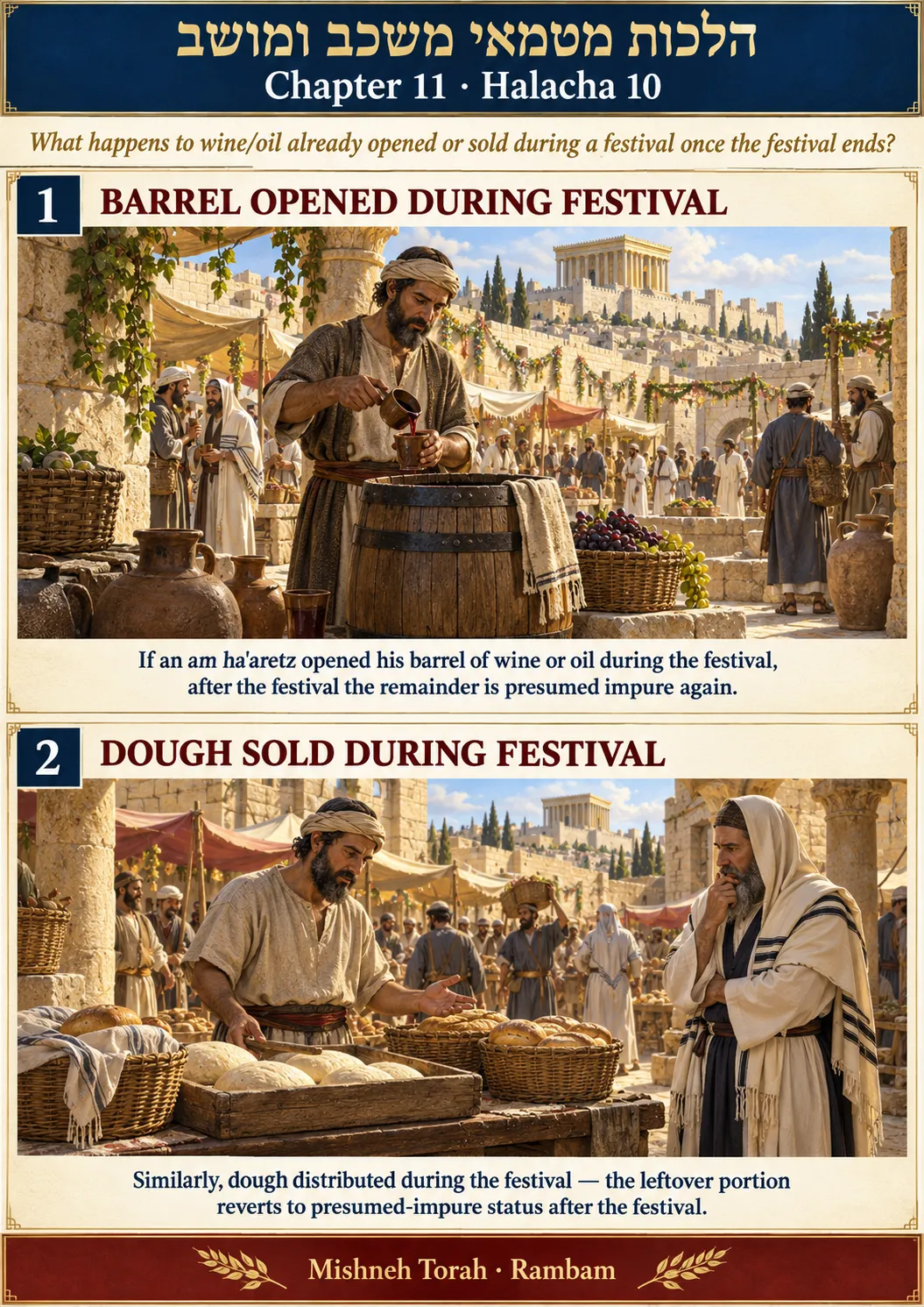 Infographic for halacha 11:10